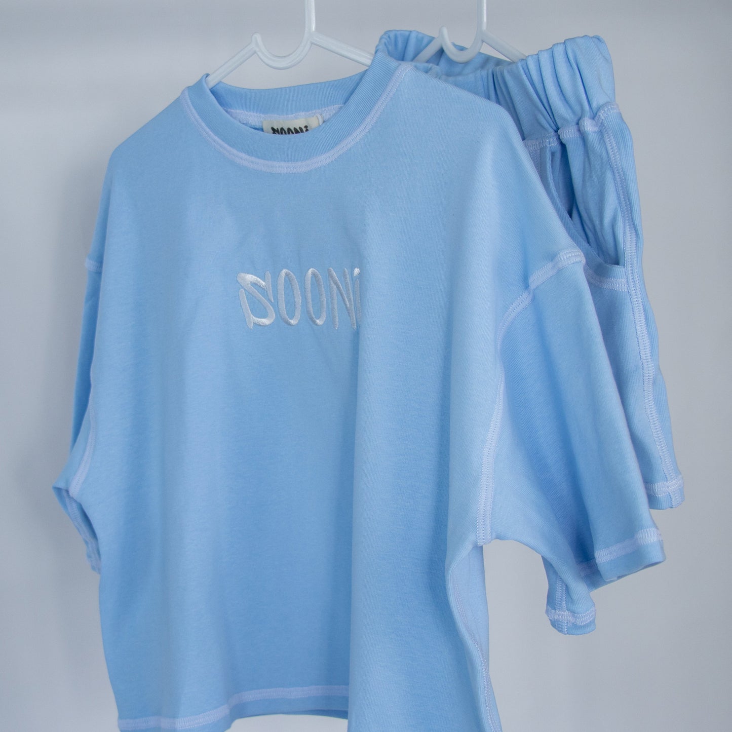 Cotton set- Baby blue