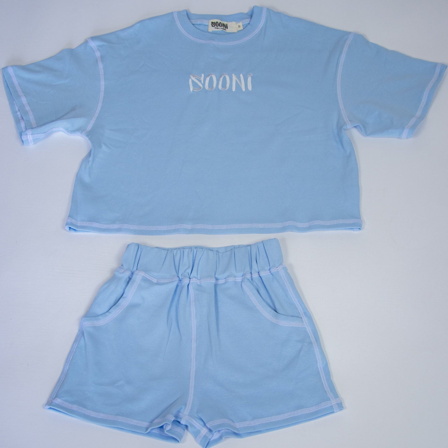 Cotton set- Baby blue